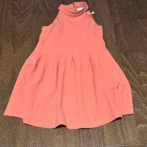 GB Girls Sleeveless Pink Rose Dress